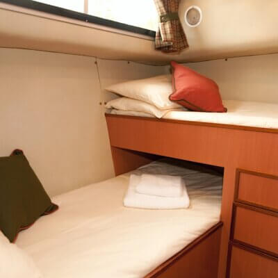 Taransay Boat - bunk bed