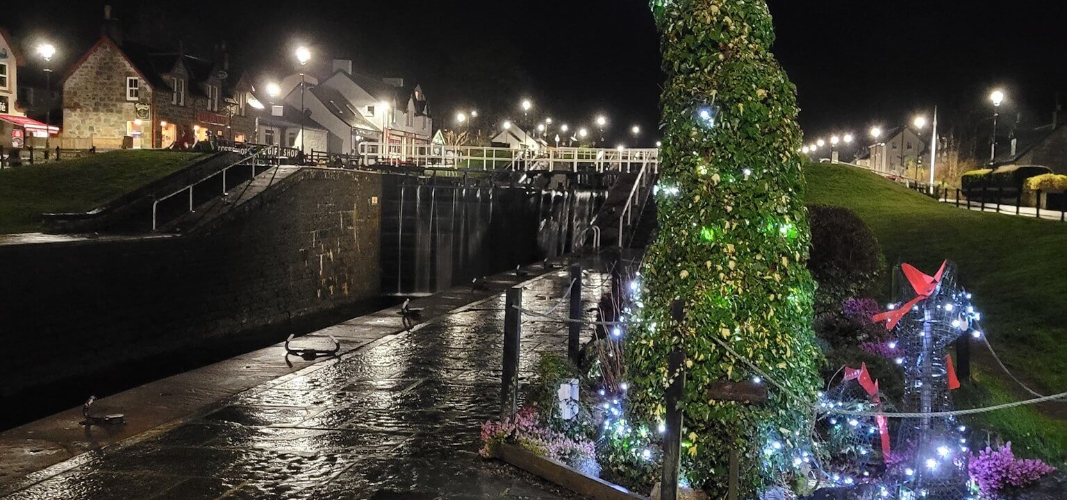 Fort Augustus at night is just so peaceful