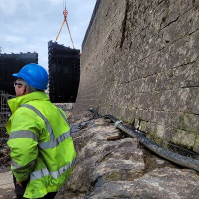 A look inside a canal lock at Cullochy - 279241496 10159638649833536 1013730674544749421 n