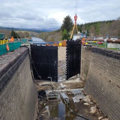 A look inside a canal lock at Cullochy - 279501045 10159638649628536 1304845882185639624 n