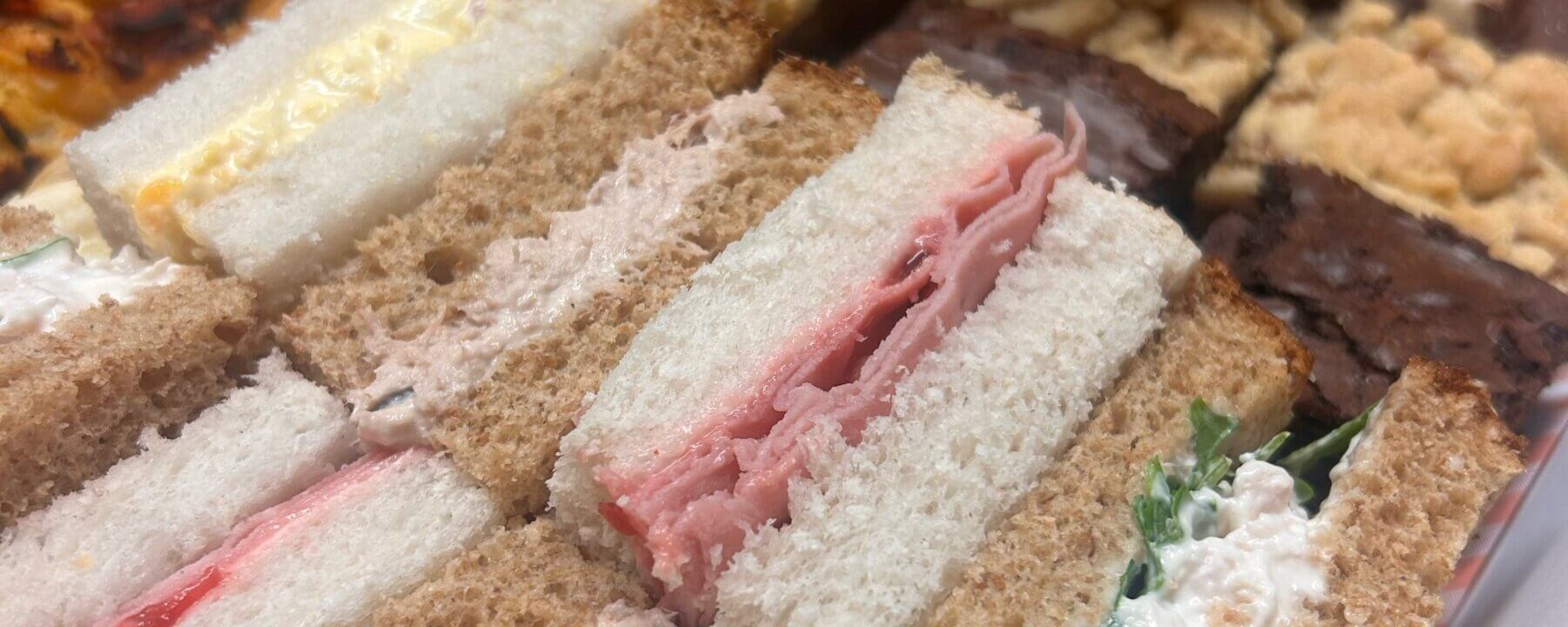 Afternoon tea or cheese board ready for your first day aboard