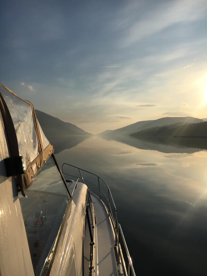 Sunset on Loch Ness