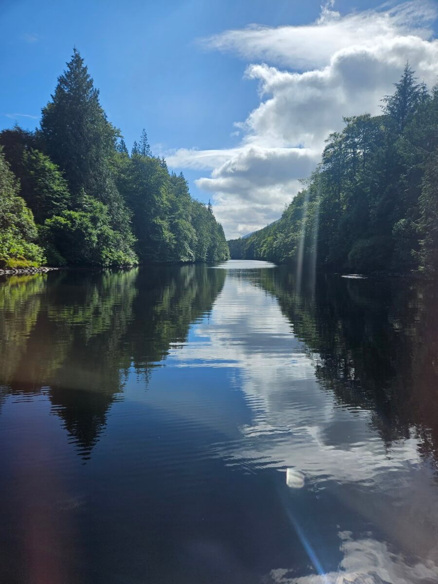 Laggan Avenue in Summer time