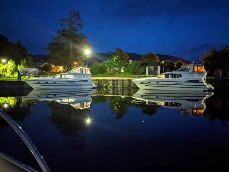 May Bank Holiday Escape on the Water - night