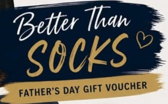 Better Than Socks Father's Day Gift Voucher - better than socks
